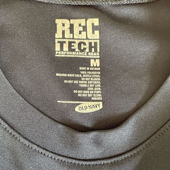 Vintage Rec Tech Performance Gear Sleeveless Muscle Top Mens Size M - Picture 4 of 4